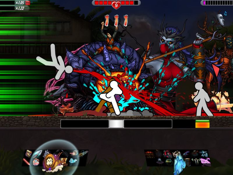 One Finger Death Punch 2 — скриншот 3