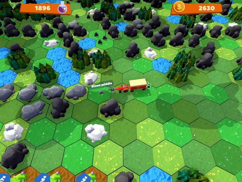 Red Tractor Tycoon — скриншот 2