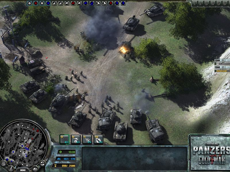 Codename Panzers Cold War — скриншот 2
