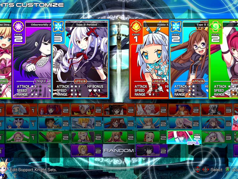 Million Arthur Arcana Blood — скриншот 4