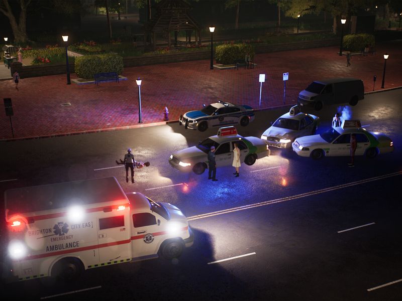 Police Simulator Patrol Officers — скриншот 3