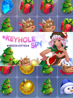 Keyhole Spy Frozen Hotties