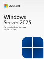 Server 2025 Remote desktop services device connections (50) Microsoft