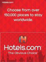 Hotels.com Gift Card