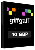 Giff Gaff 10 GBP