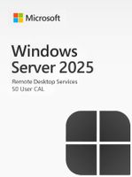 Server 2025 Remote desktop services user connections (50) Microsoft