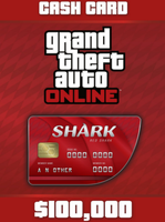 Grand Theft Auto Online The Red Shark Cash Card 100 000