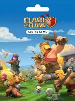 Clash of Clans 500 + 50 Gems ReidosCoins