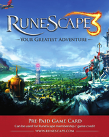 RuneScape Membership Timecard 65 Days Runescape