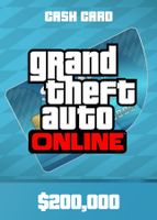 Grand Theft Auto Online Tiger Shark Cash Card 200 000