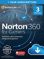 Norton 360 for Gamers 3 Devices, 1 Year Norton