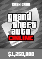 Grand Theft Auto Online Great White Shark Cash Card 1 250 000