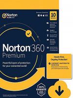 Norton 360 Premium + 75 GB Cloud Storage (10 Devices, 1 Year)