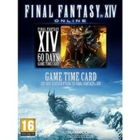 Final Fantasy XIV A Realm Reborn Time Card 60 Days Final Fantasy