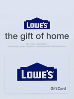 Lowe's Gift Card
