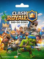 Clash Royale 500 + 50 Gems ReidosCoins