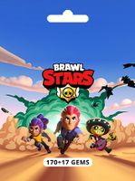 Brawl Stars 170 + 17 Gems ReidosCoins