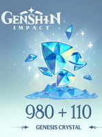 Genshin Impact 980 + 110 Genesis Crystals GalaxyLink