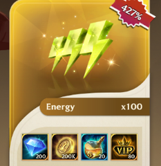 100 Energy - 427% (Facebook)