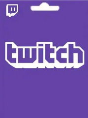 Twitch Gift Card 50 AUD - twitch Key - AUSTRALIA