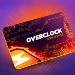 Overclock бонусный пропуск на 28 дней (Google (Android))