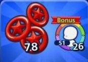 78 Red Star Rings (Google)