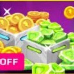 500000 Монет + 2400 гемов (Email)