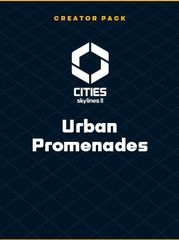 Cities: Skylines II - Creator Pack: Urban Promenades (PC) - Steam Key - GLOBAL