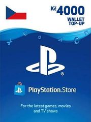 PlayStation Network Gift Card 4000 CZK  - PSN Key  - CZECH REPUBLIC