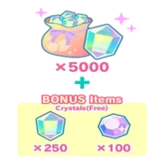 5000 кристаллов