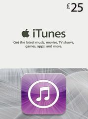 Apple iTunes Gift Card 25 GBP - iTunes Key - United Kingdom