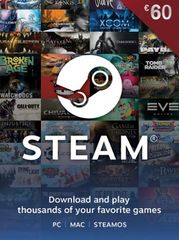 Steam Gift Card 65 EUR - Steam Key Европа