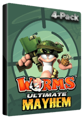 Worms: Ultimate Mayhem 4-Pack Steam Key GLOBAL