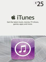 Apple iTunes Gift Card 25 EUR - iTunes Key - Austria