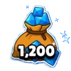 1200 Gems (Google)