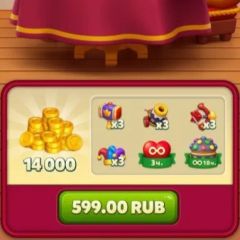 Акция вечера игр! 14к монет (599 RUB) (Google)