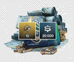 10 Gold+20.000 Silver (по ID)