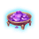 Bowl of sapphires