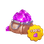 Medium set of gems