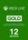 Xbox Live GOLD Subscription Card 12 Months Xbox Live GLOBAL