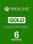 Xbox Live GOLD Subscription Card 6 Months Xbox Live UNITED STATES