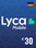Lycamobile 30 EUR - Lycamobile Key - GERMANY