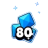 80 Gems