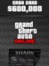 Grand Theft Auto V Bull Shark Cash Card