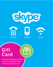 Skype Prepaid Gift Card